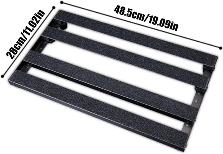 Kleines Gitarrenpedalboard - Legierungs Effekt Pedalboard für Gitarren - Präzisionszubehör Für Musik