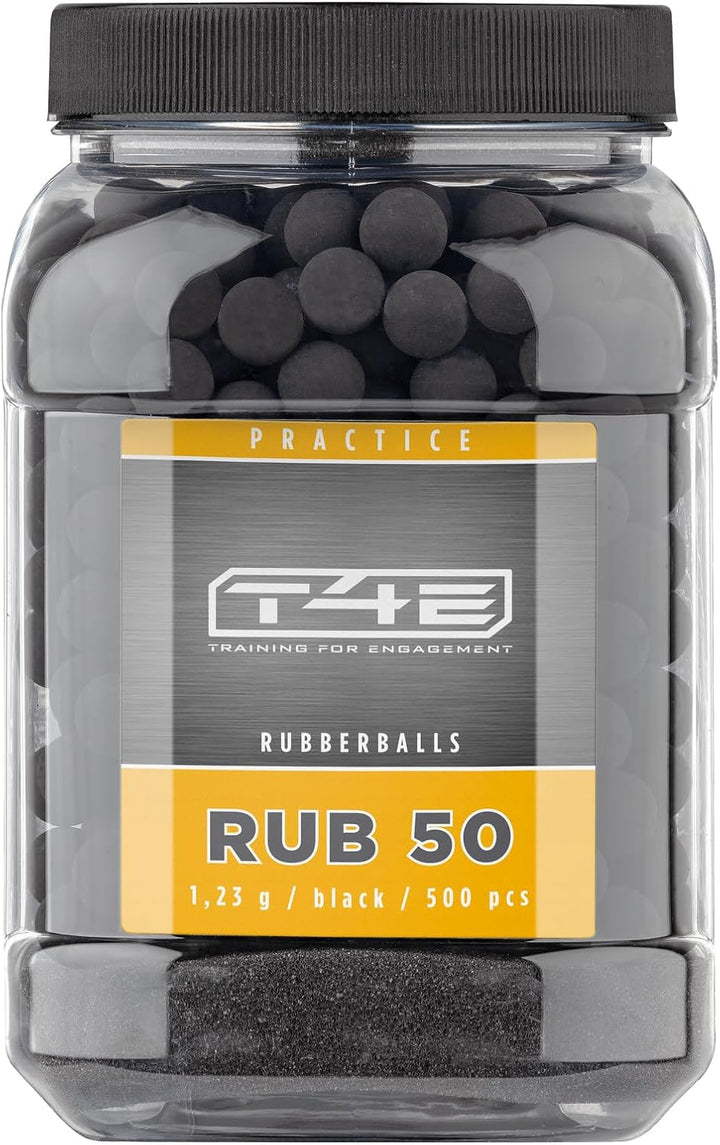 Umarex T4E Prac RB50 Rubberballs Cal.50 Gummigeschosse 500 Stück ideal für HDR50 / HDP50 Prac Series