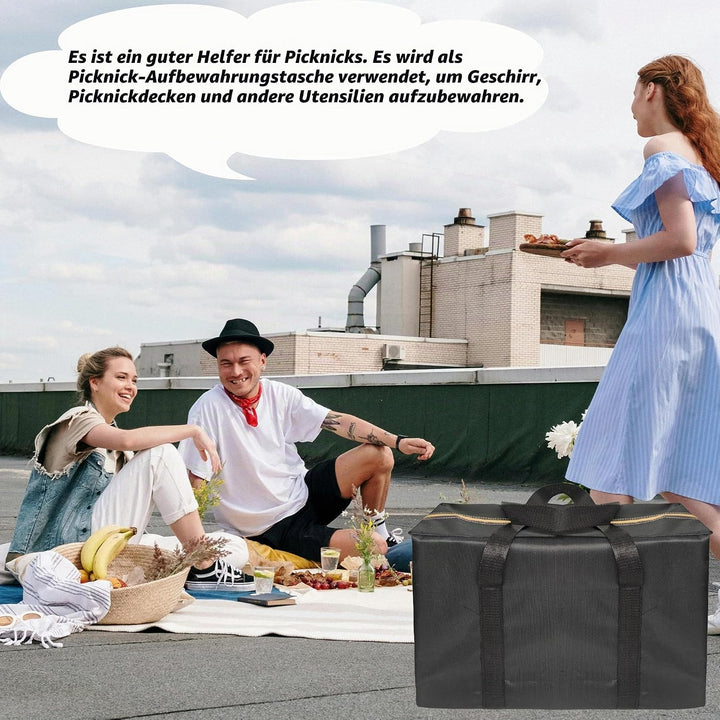 Aufbewahrungstasche 600D Oxford-Gewebe 35L 50X20X36CM Klein Aufbewahrungstasche Für Kleidung Robust
