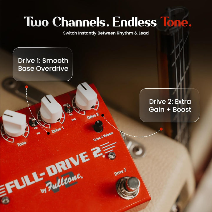 Fulltone Full-Drive2 V2 - Verzerrer für Gitarren