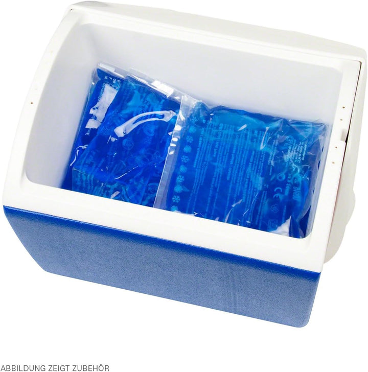 Eisbox gross, Kühlbox, Kühltasche, Eiskoffer, Erste Hilfe, Fussball, 15,2 l