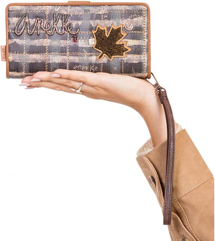 Anekke Wallet L with flap, kombi(wild), Gr.