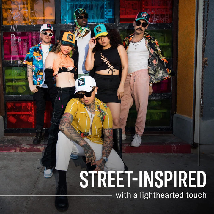 Goorin Bros. Herren The Farm Trucker-Kappe aus Netzstoff für Damen Baseballkappe 62 Trucker-Lone-Wol