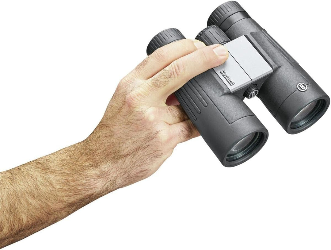 Bushnell - Powerview 2 - Fernglas - 10x42 - Dachkant - Aluminium Metallgehäuse - Mehrschichtvergütun