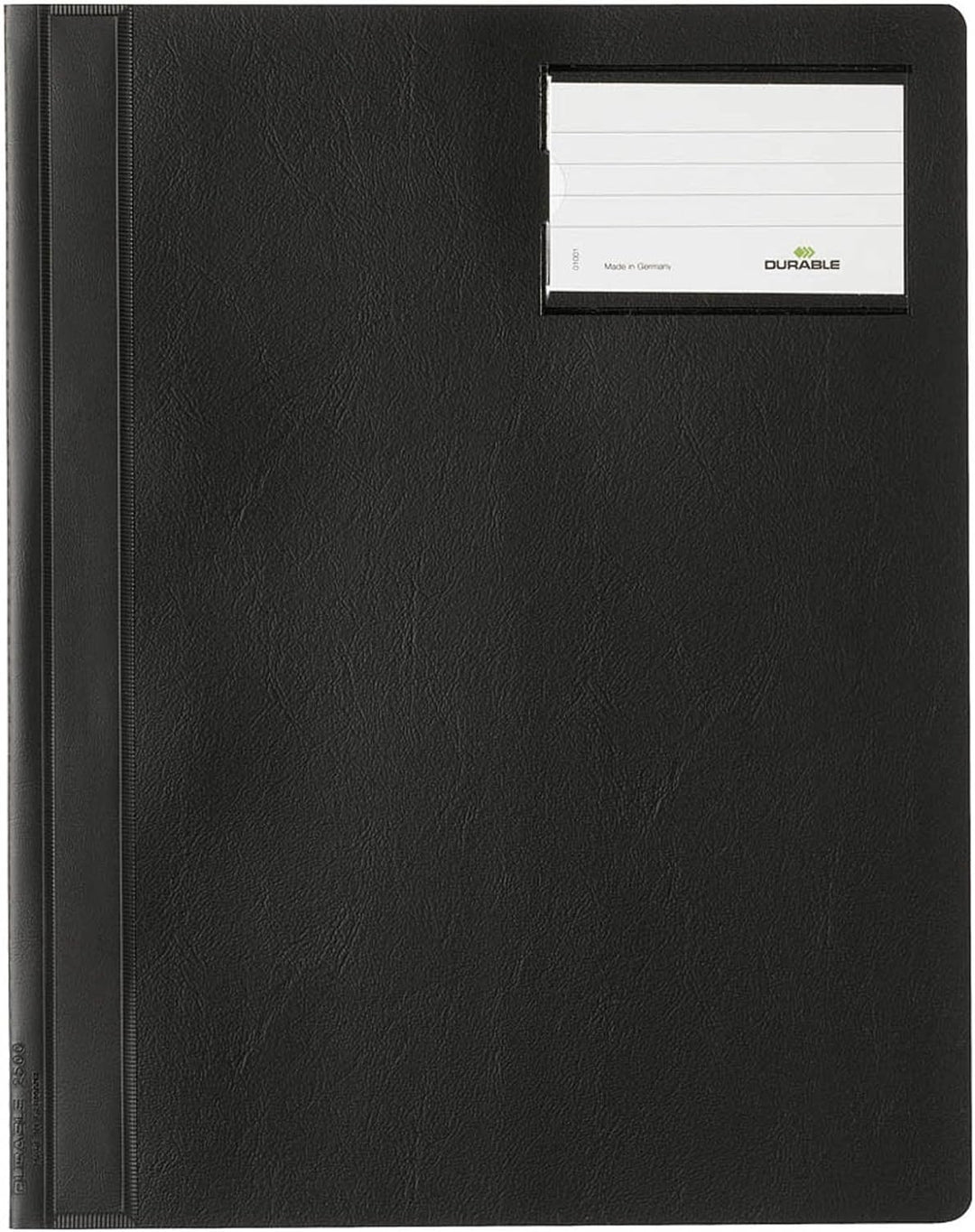 Durable Schnellhefter für A4 Überbreite, schwarz, 25er Packung, 250001, Schwarz