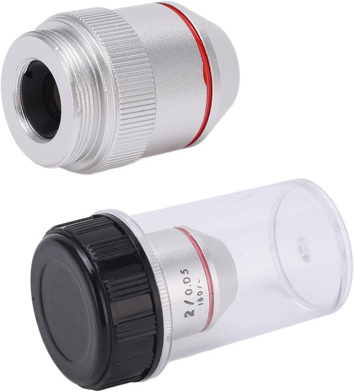 Entatial 2X Mikroskop-Objektiv, Low Power Komfortable Clear Imaging 195 Achromatische Objektive Allg
