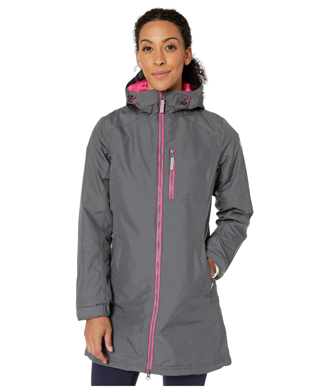 Helly Hansen Damen Belfast Langer Winterjacke XS Holzkohle, XS Holzkohle