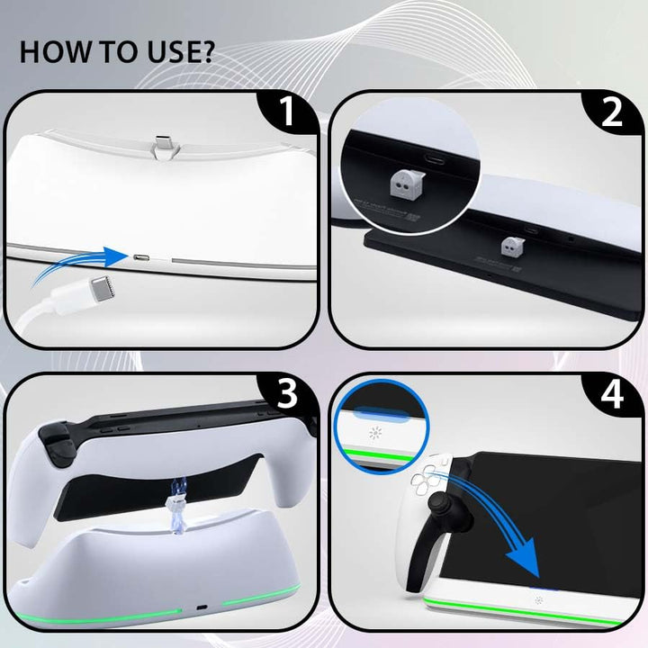 Subsonic - PS Portal Led Ladegerät - Zubehör Unterstützung led rvb Ladestation für PS Portal