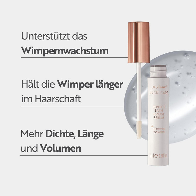 M. Asam MAGIC CARE Perfect Lash Boost Serum (7 ml) – Wimpernserum volle Wimpern & ausdrucksstarke Au