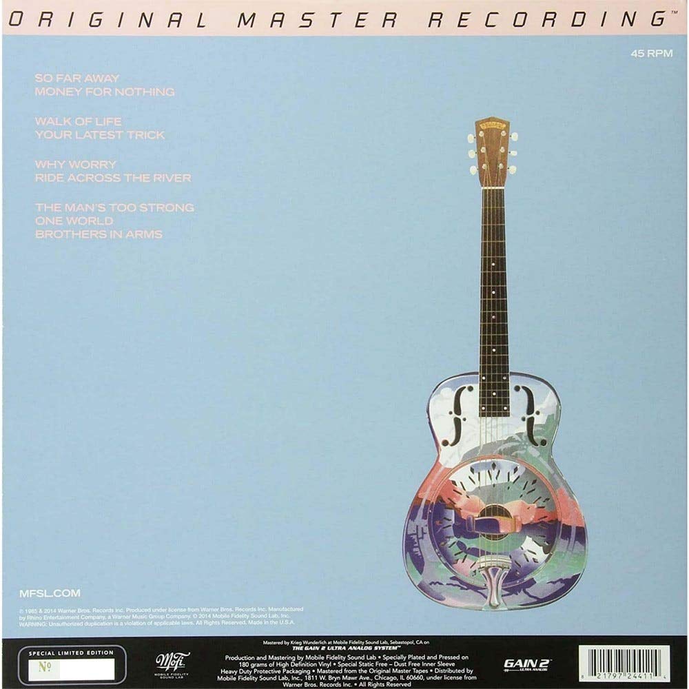 Brothers in Arms, Vinyl