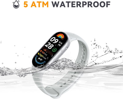 Mi Smart Band 9 Fitness Activity Tracker, Mi Band 9 Smartwatch 1.62''AMOLED Display, 60Hz Bildwieder