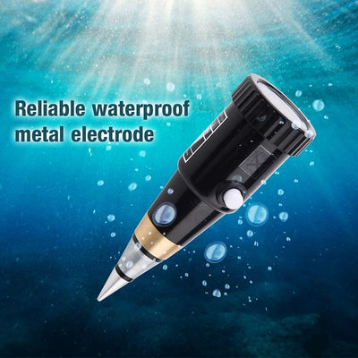 VT-05 Boden-PH-Messgerät, wasserdichter wasserdichter Metallelektrodenprüfer mit 3-8 pH-Wert, tragba