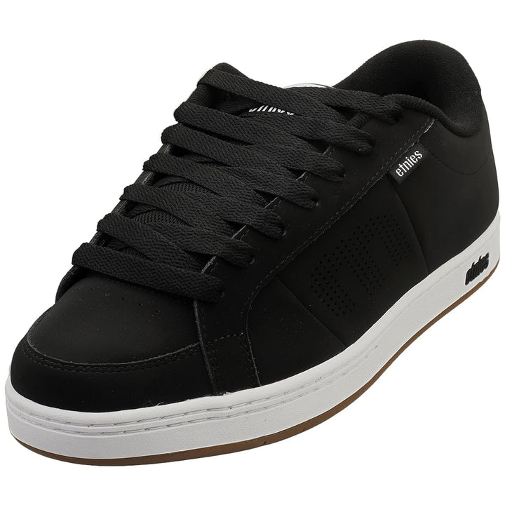 Etnies Herren Kingpin Skateboardschuhe 42 EU Schwarz Weiss, 42 EU Schwarz Weiss