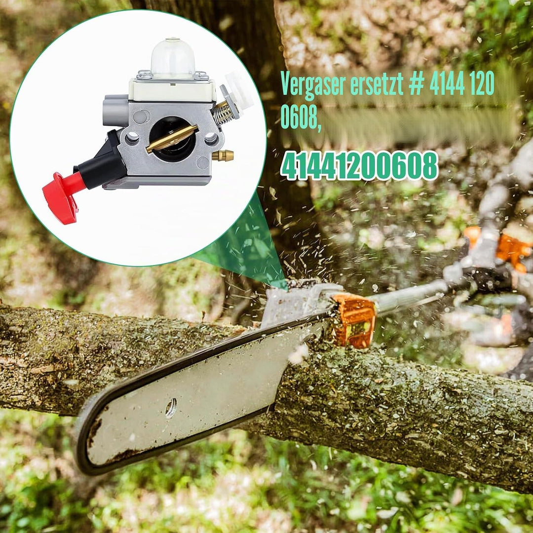 JOJOCY C1M-S267A FS56RC Vergaser-Kit für Stihl FS40 FS50 FS56 FS70 FC56 FC70 HT56 HT56C KN56 Trimmer