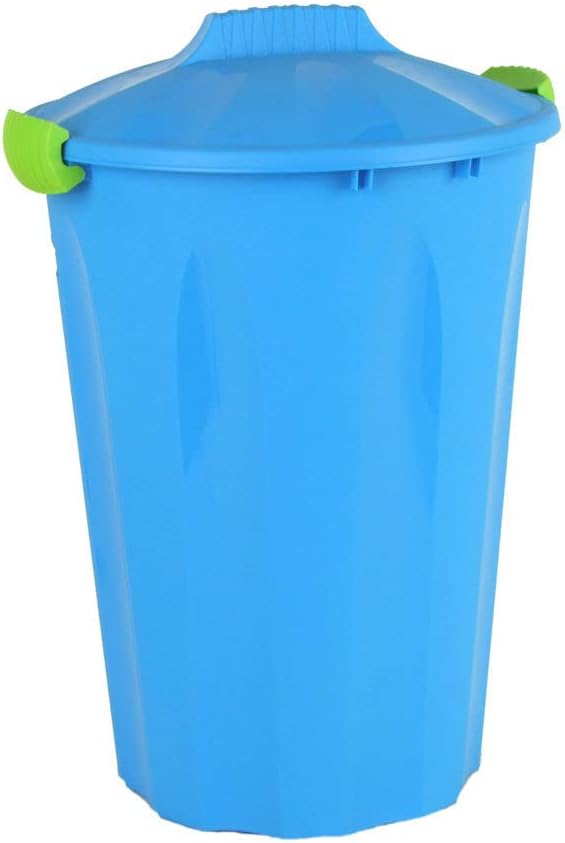 Spetebo Universal Maxitonne aus Kunststoff - 23 Liter - Allzweck Tonne mit Deckel farblich sortiert