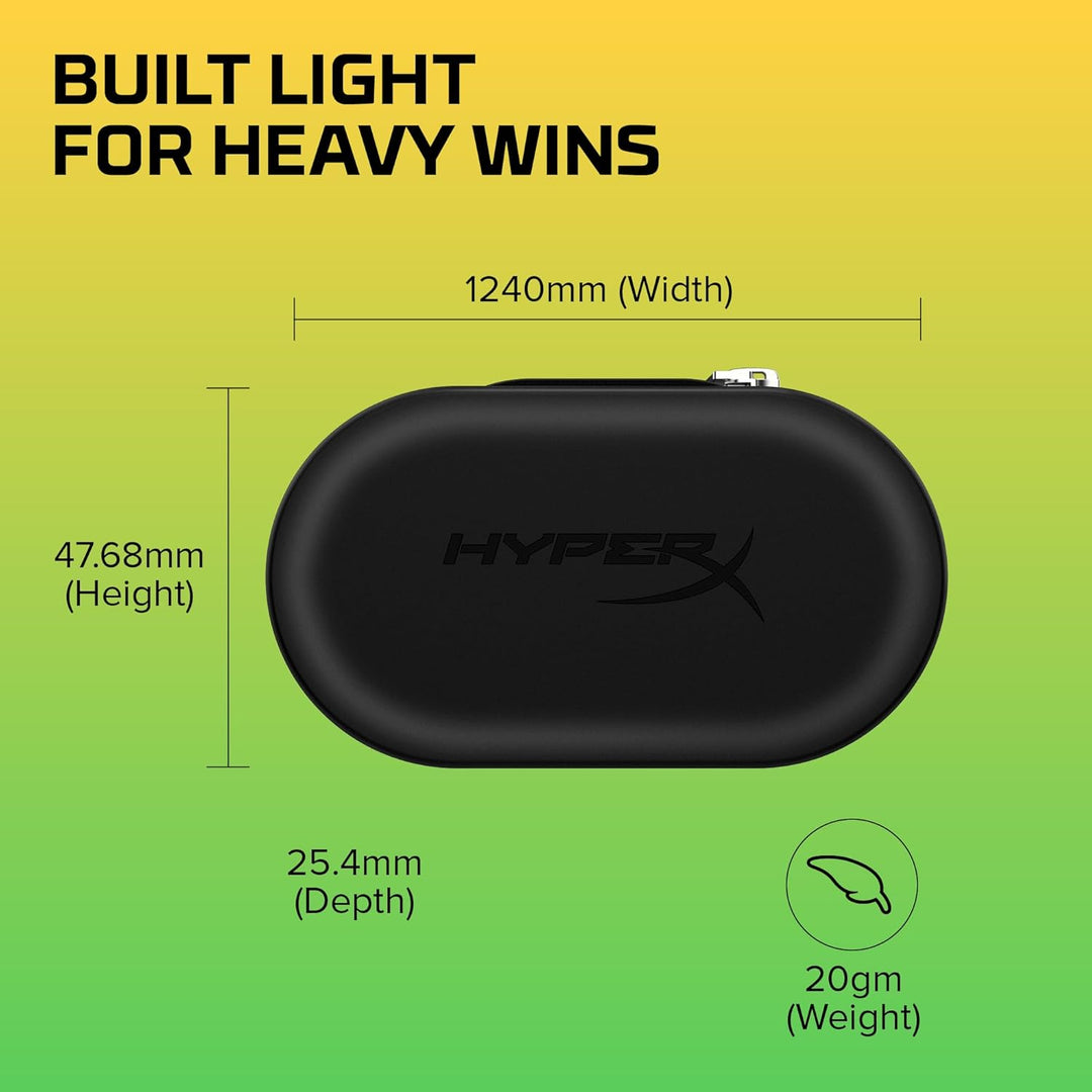 HyperX Cloud Earbuds II Gaming-Ohrhörer mit Mikrofon, Schwarz, Schwarz