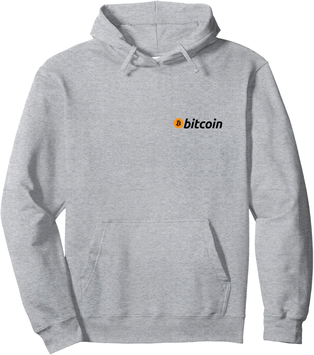 Bitcoin Maximalist Symbol Logo Zeichen Plan B Kryptowährung Pullover Hoodie