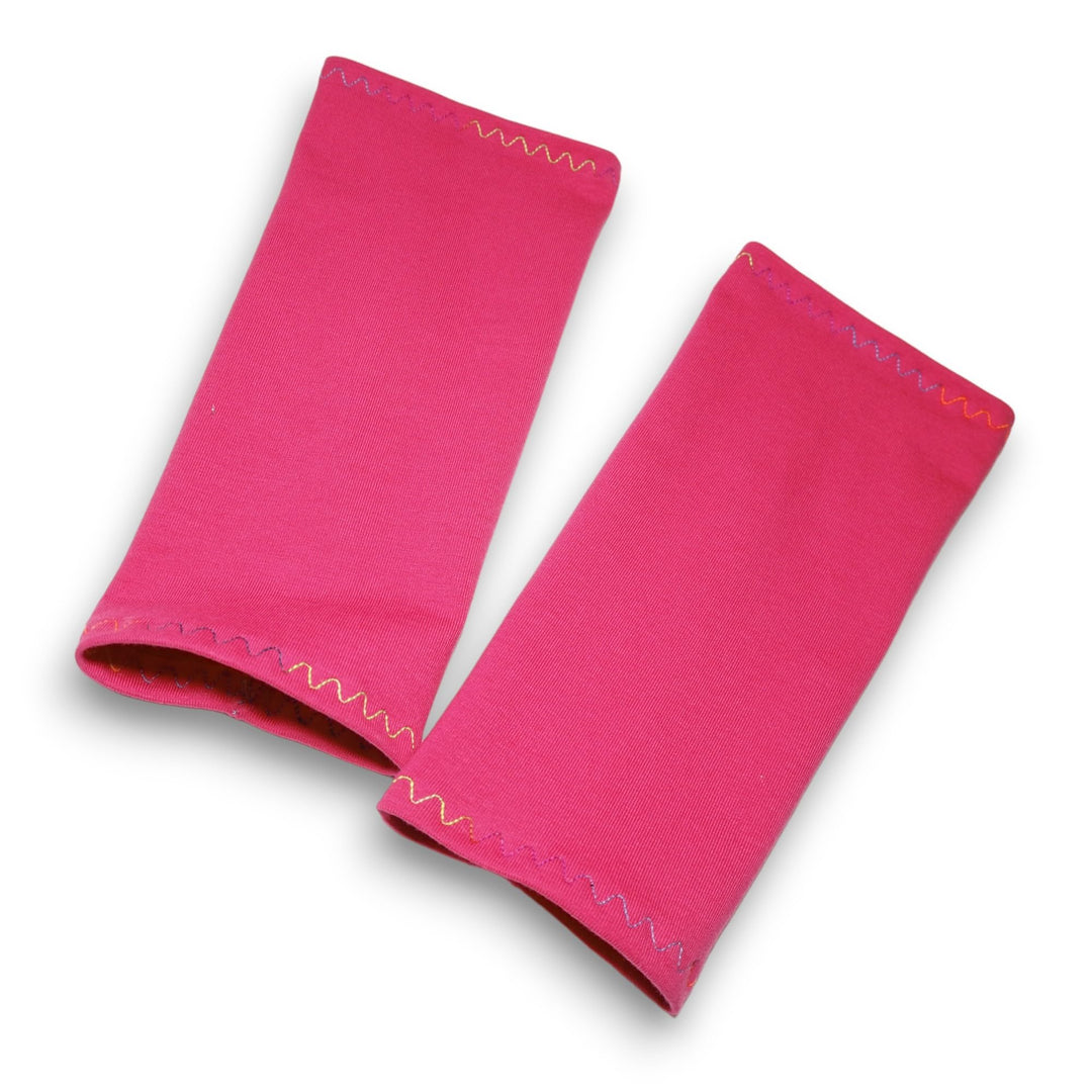 Pulswärmer, Unter-Armstulpe, Baumwoll-Jersey aus Ostfriesland Marke Rosa, Rosa