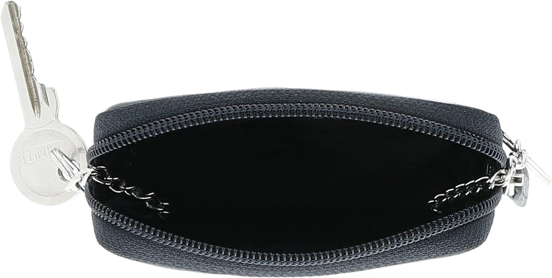 Picard Damen Schlüsseletui Bingo 8976 aus Rindsleder mit Reissverschluss in der Farbe Ozean, 11x7x3c
