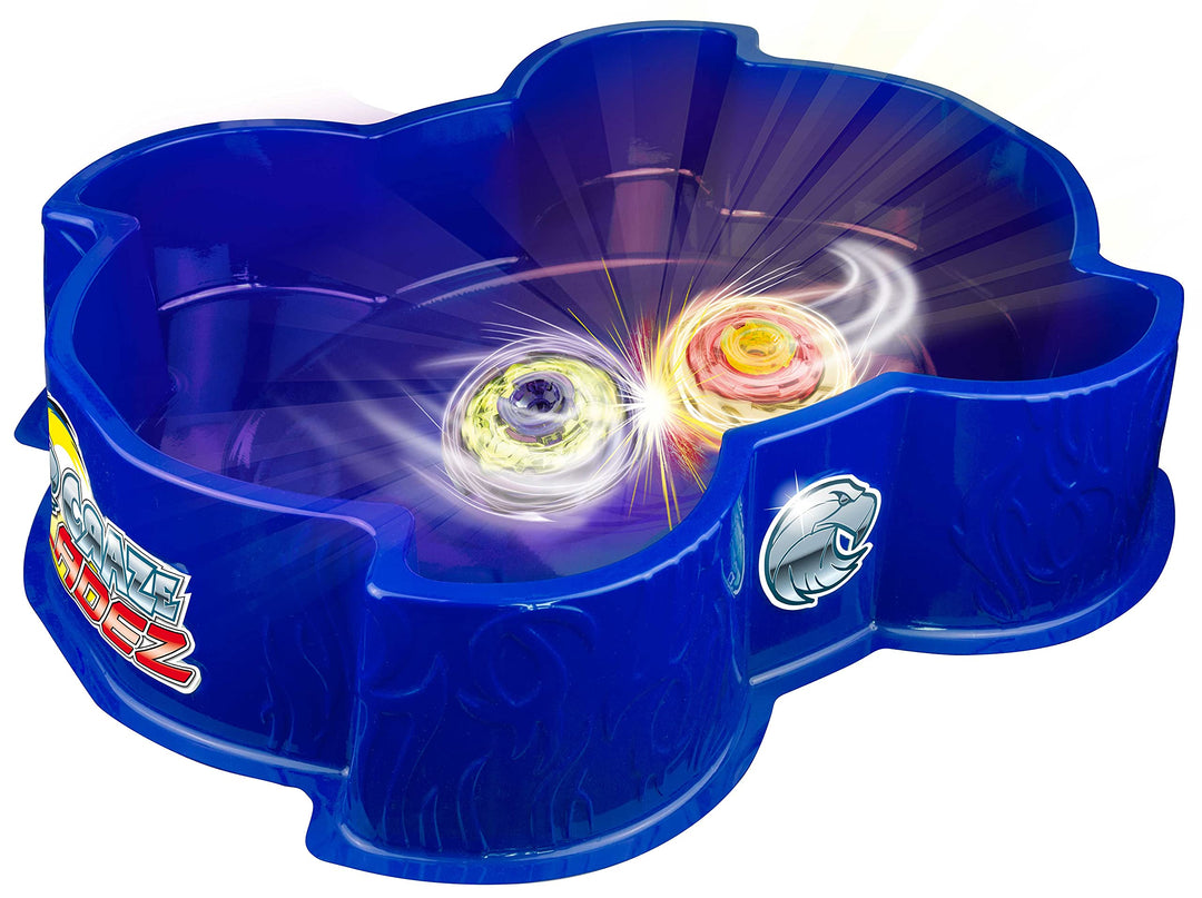 CRAZE Blade Mega Battle-Arena Kampfarena für Blade Kreisel Metall Kampfkreisel robust Kinder Spielze