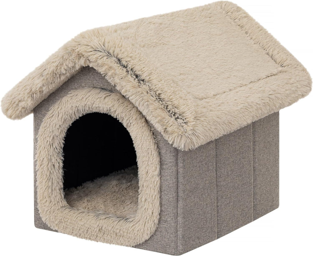 DOGGY Hundehütte Katzenhütte Hundehöhle Hundehaus Katzenhaus Hütte Höhle Hundekissen Katzenkissen Ha