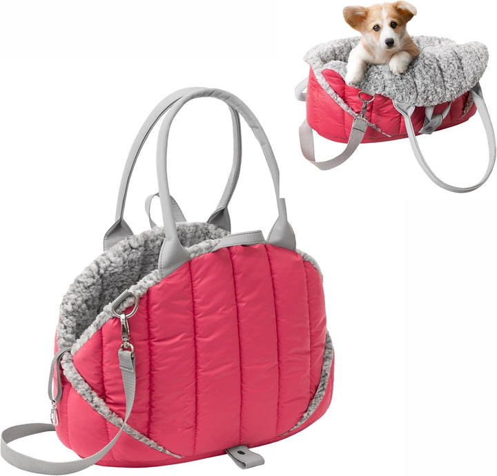 Hundetragetasche, Vertellbar, Schultergurt, Haustiertragetasche, Transport, Katzentasche, Reisetasch