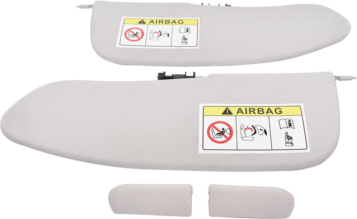 Huiruhy Sonnenblenden Sonnenschutz Satz Links + Rechts 1613251480 Kompatibel mit C3 II SC 2009-2016
