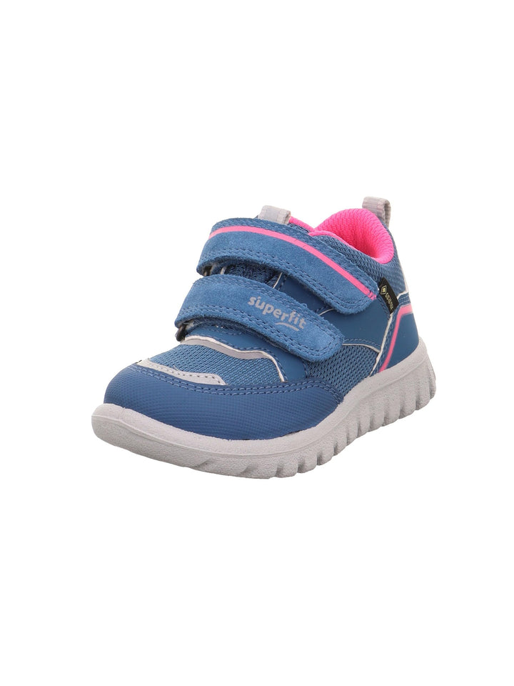 Superfit Baby - Jungen Sport7 Mini Gore-texLauflernschuhe 25 EU Blau Pink 8060, 25 EU Blau Pink 8060