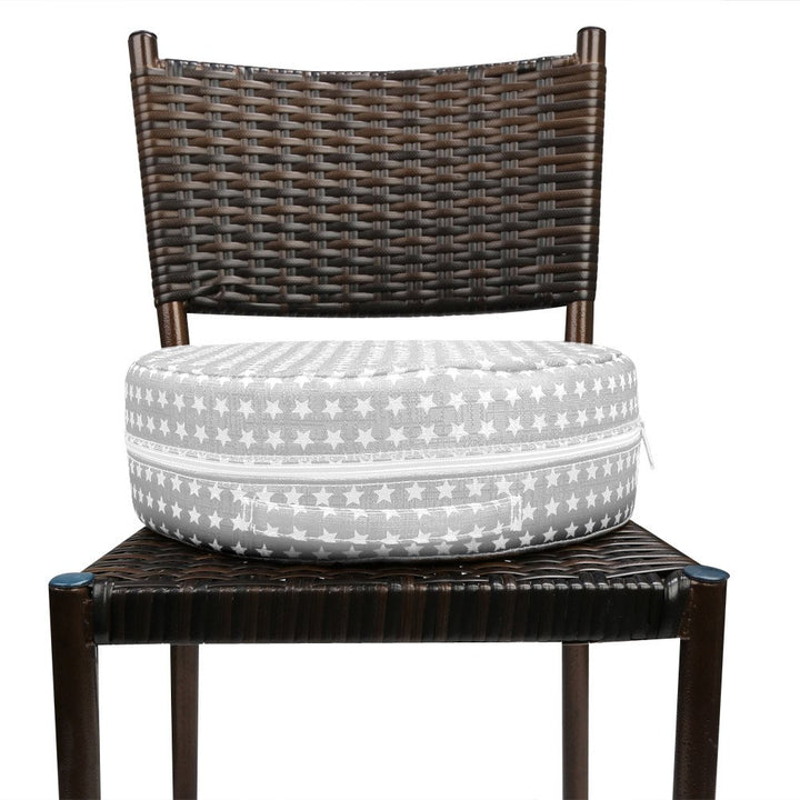 Zicac Sitzerhöhung Sterne Muster Tragbare Sitzerhöhung mit Seitentasche für Kinder Seat Pad