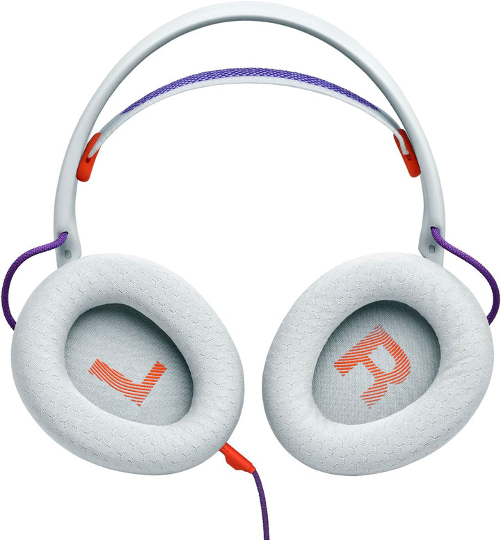 JBL Quantum 250 Kabelgebundene Over-Ear-Gaming-Kopfhörer, JBL Quantum Spatial Sound, Mikrofon mit Ge