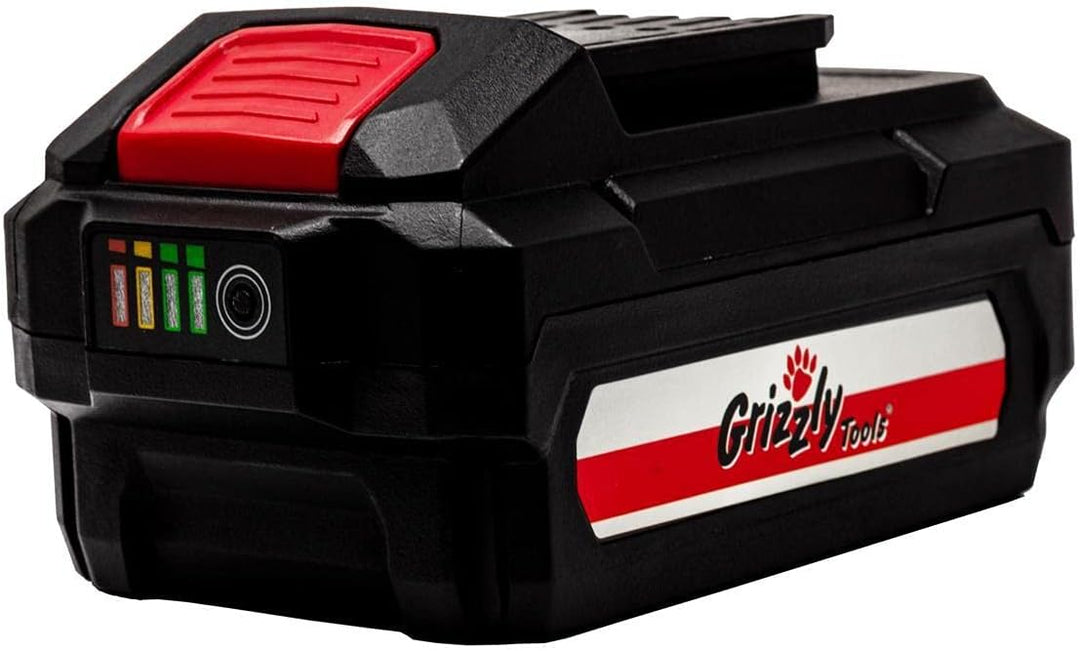 Grizzly Tools Akku 20V, 4,0 Ah geeignet für den Grizzly Tools Akku Rasentrimmer CT2000 Trimmer Sense