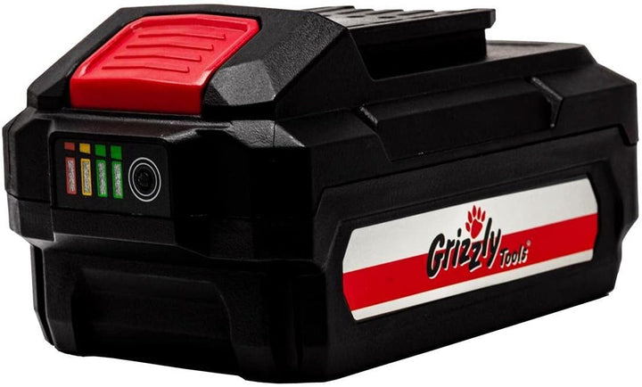 Grizzly Tools Akku 20V, 4,0 Ah geeignet für den Grizzly Tools Akku Rasentrimmer CT2000 Trimmer Sense