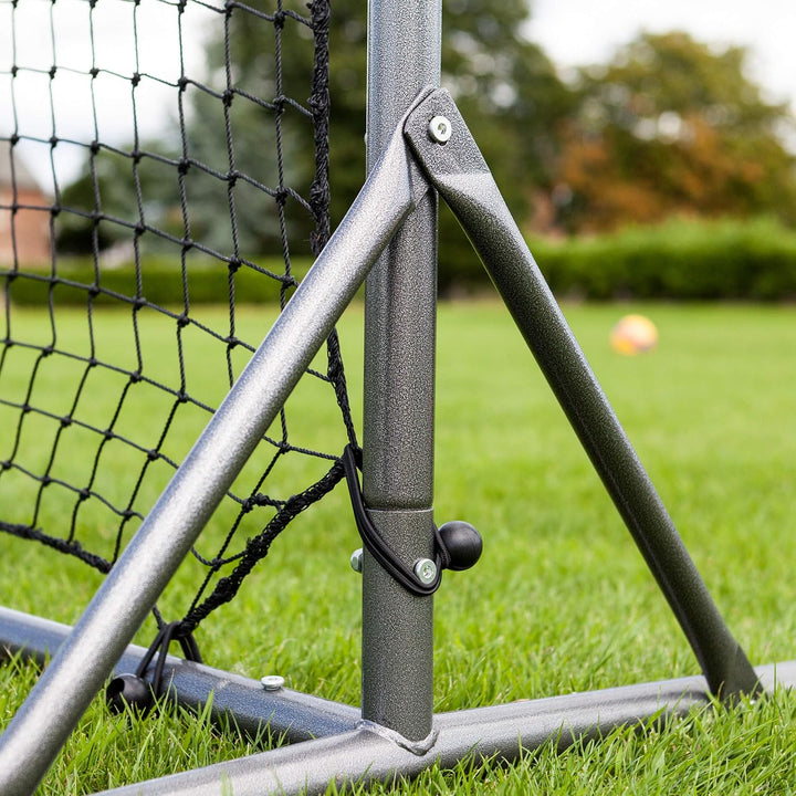 FORZA Fussball Rebound Mauer – doppelseitiger Fussball Rebounder – Zwei Grössen erhältlich (4,9m x 2