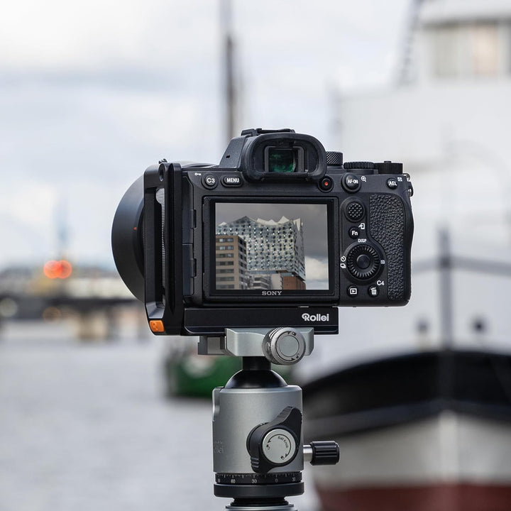 Rollei Universal L-Bracket, Arca-Swiss kompatibler L-Winkel für die Montage unter der Kamera.… Singl