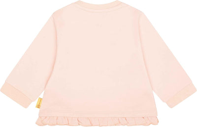 Steiff Baby-Mädchen Teddykopf Sweatshirt 74 Peachy Keen, 74 Peachy Keen