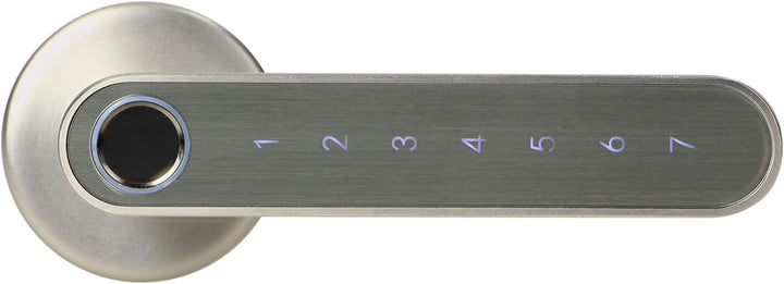 Miratic Elektronisches Türschloss mit Touch-Tastatur und Smart-Funktion - Fingerabdruckleser, Blueto