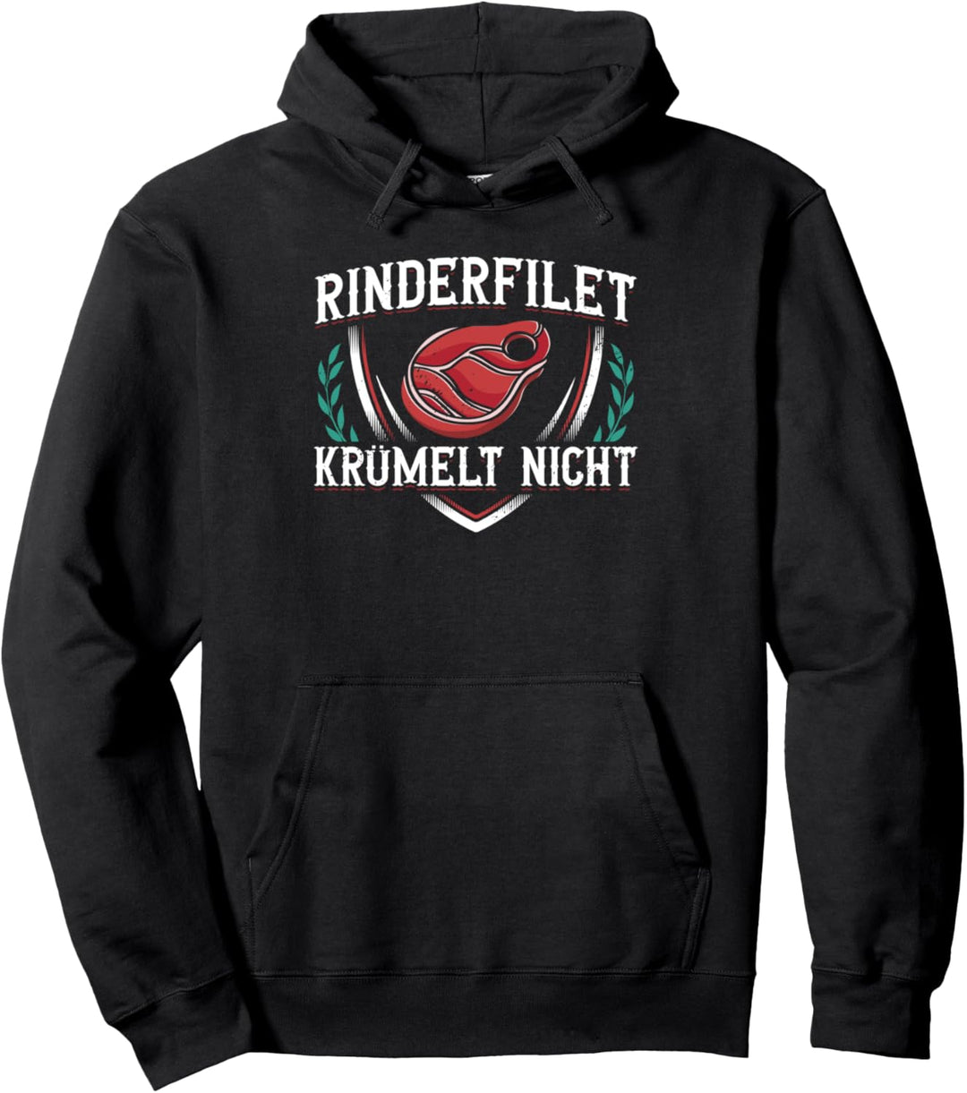Grillen BBQ Steak Rinderfilet Krümelt Nicht Pullover Hoodie
