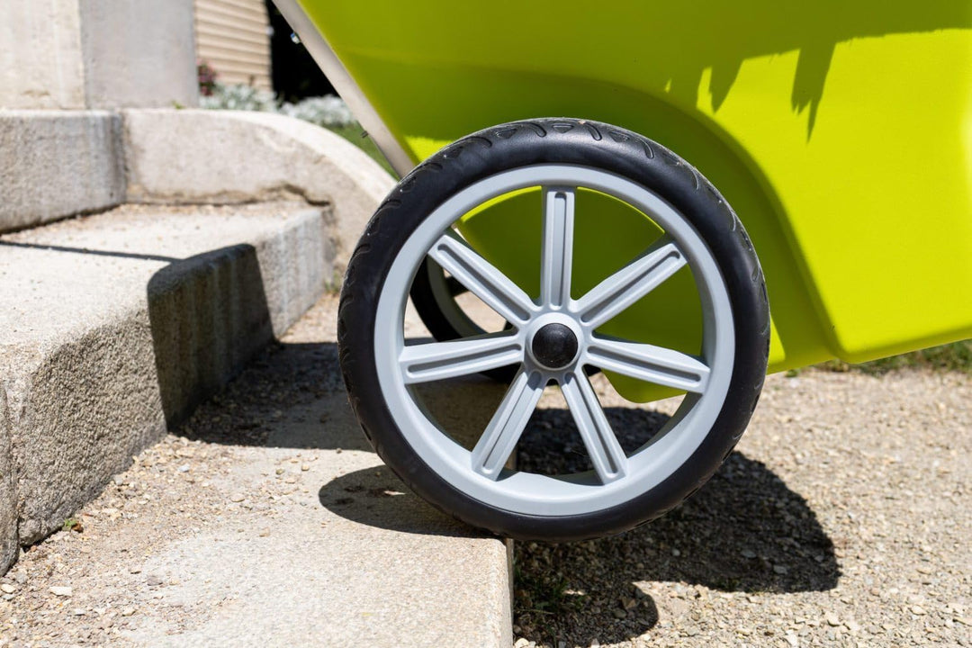 Schubkarre Gartenschubkarre 67 Liter Gartenkarre Transportkarre Gartentrolly Handwagen Laubkarre (gr