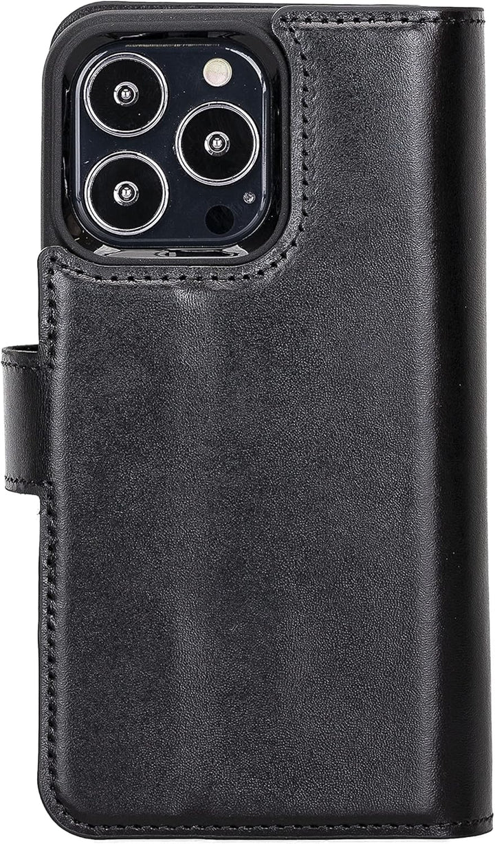 Solo Pelle Lederhülle kompatibel für iPhone 13 Pro Max in 6.7 Zoll abnehmbare Hülle (2in1) Harvard D
