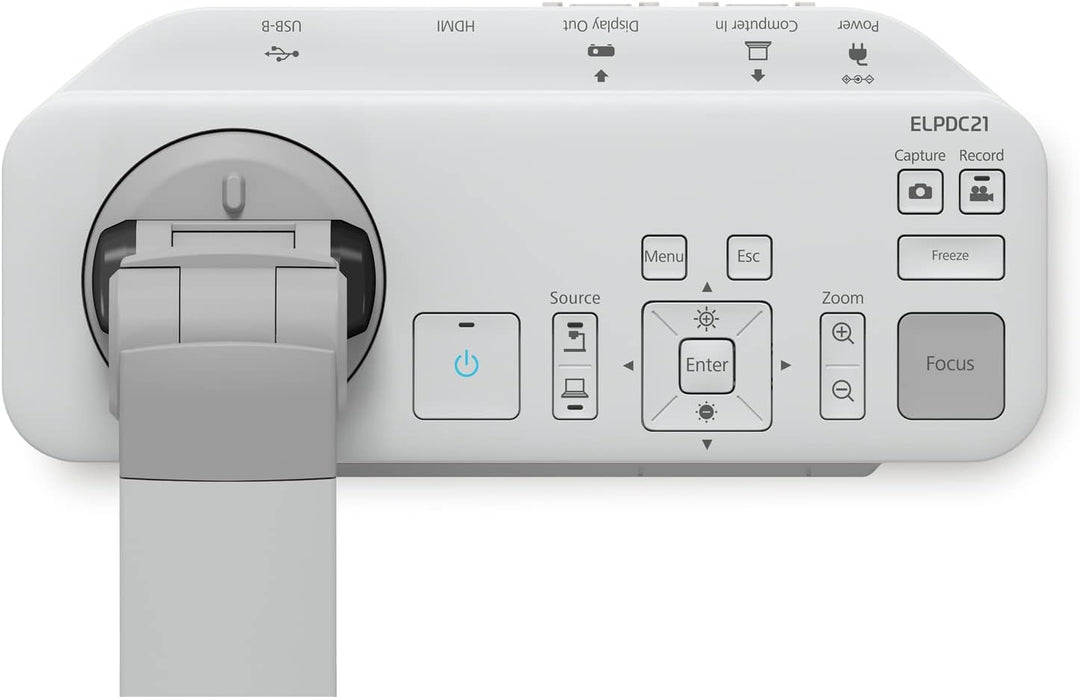 EPSON ELPDC21 Dokumentenkamera für Projektoren 2 Mio Pixel 10x digitaler Zoom 10x optischer Zoom