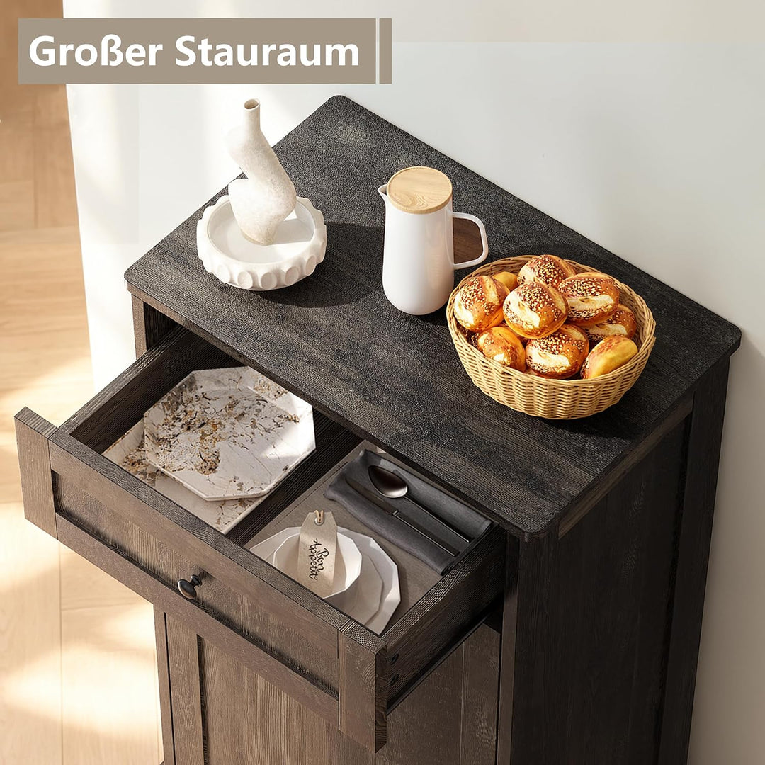 Müllschrank (Rauchbraun), Rauchbraun