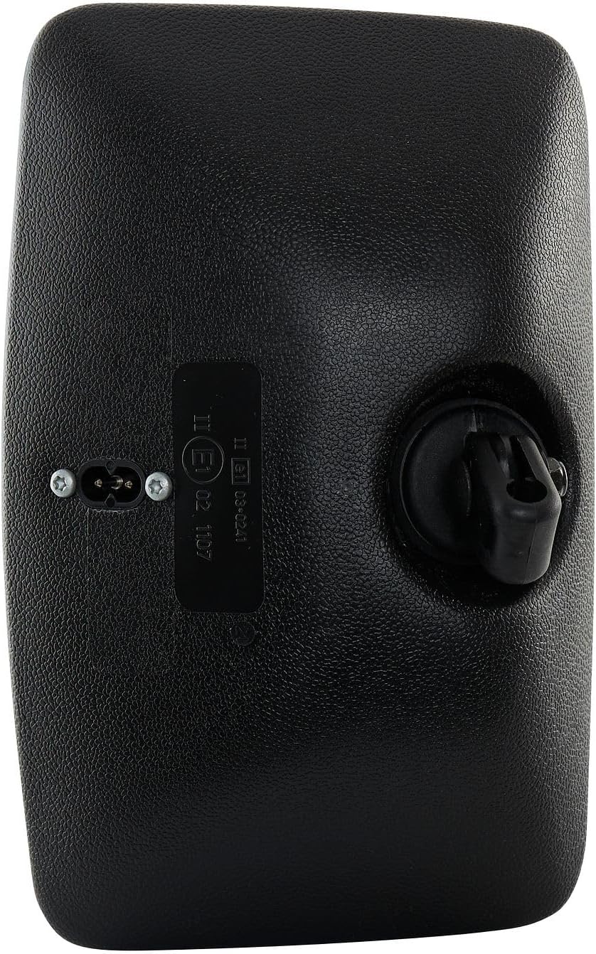 HELLA - Aussenspiegel - 12V - Kunststoffgehäuse - schwarz - Breite: 157mm - Höhe: 244mm - beidseitig