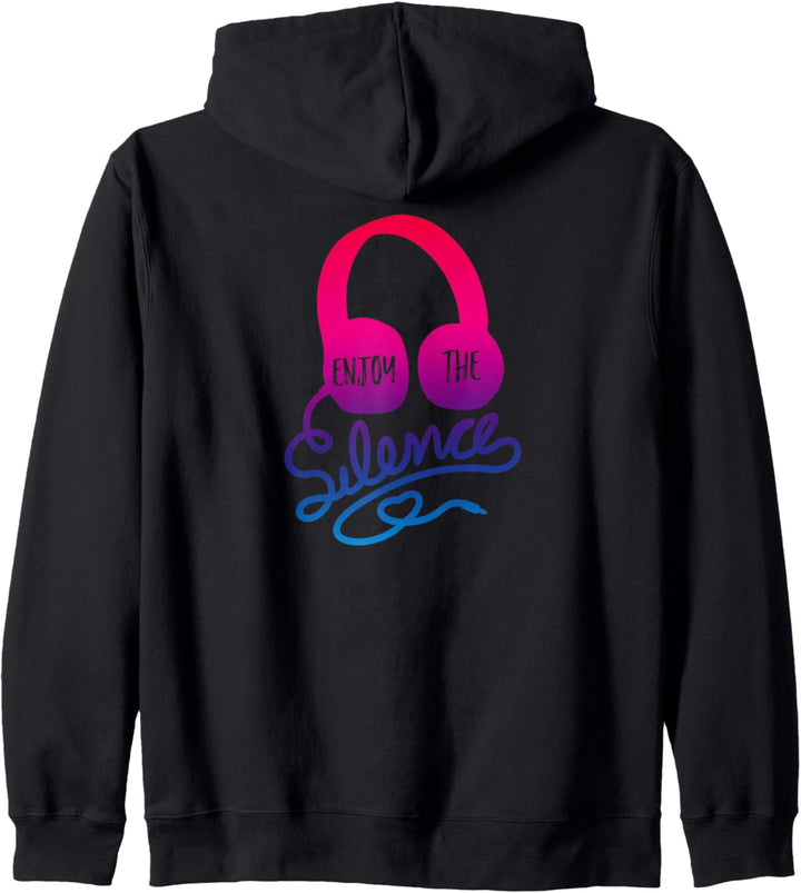 Enjoy the silence Kapuzenjacke