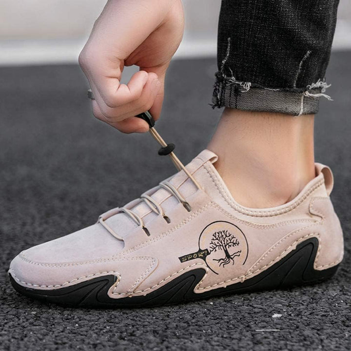 Asifn Mokassins Herren Schwarz Wildleder Fahrschuhe Sommer Outdoor Anti-Rutsch Atmungsaktiv Weich Fr