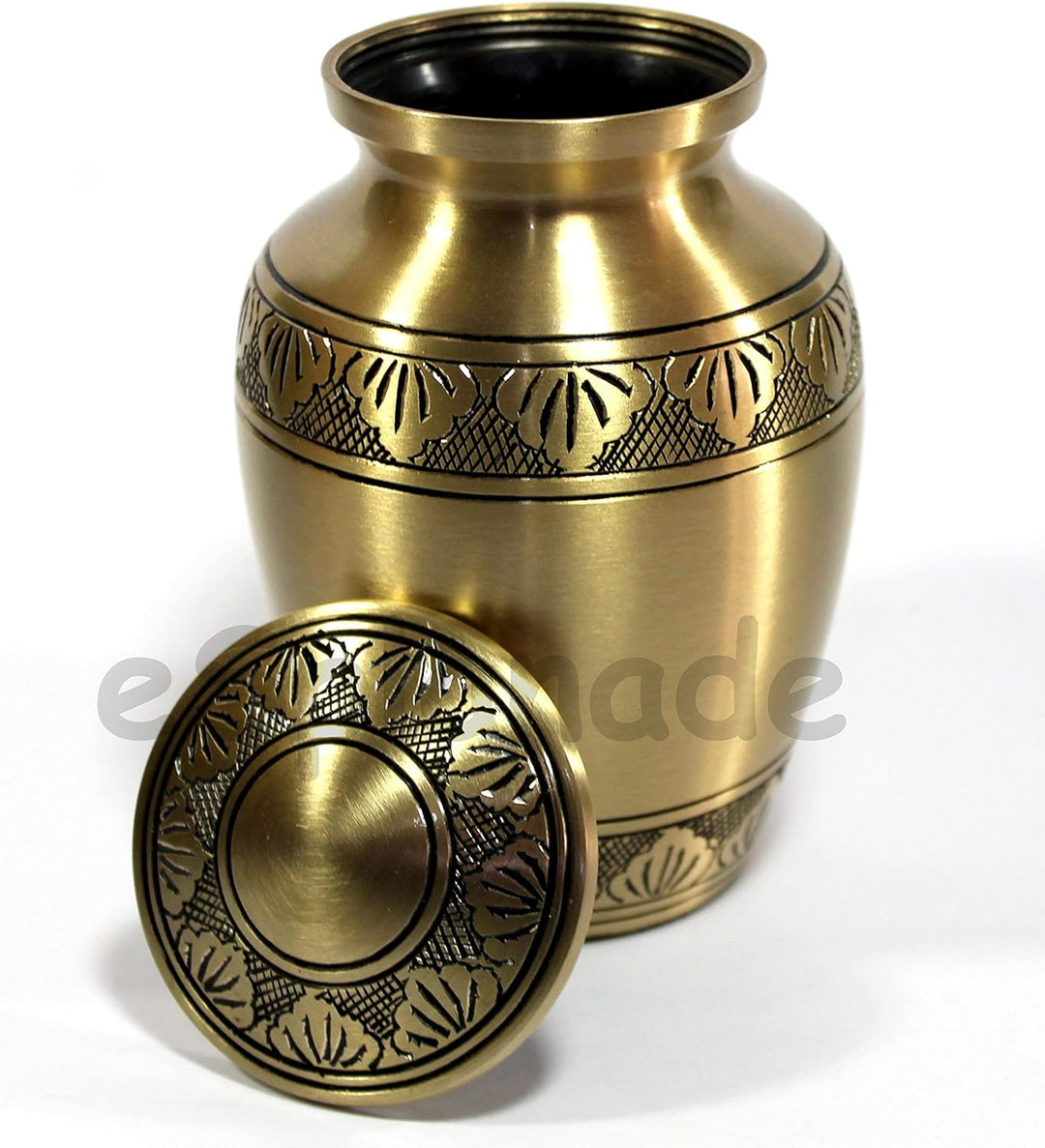 eSplanade Metall-Urnen-Gedenkglas-Behälter (Bronze), Bronze