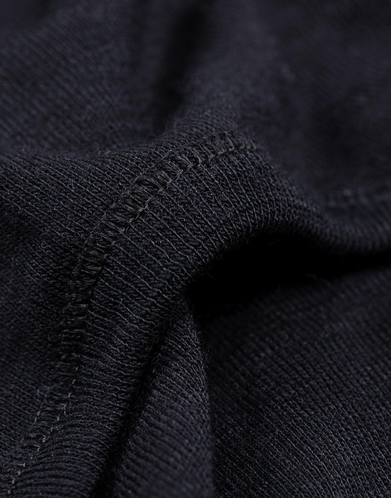 Dilling Merino Langarmshirt für Damen - Extra Feine Unterwäsche aus 100% Bio Merinowolle 38 Schwarz,