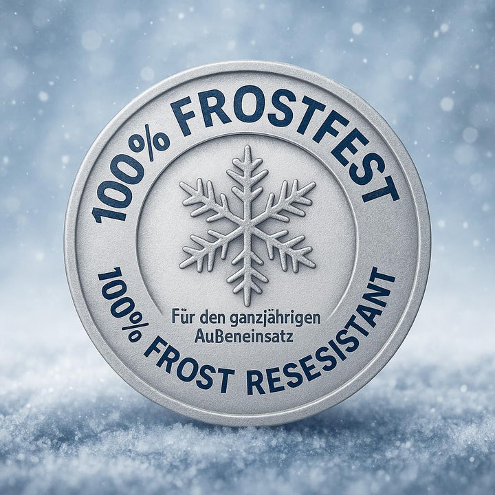 Keramik Kugel 20 cm Gartenkugel Dekokugel Gartenfigur Dekoration aus frostfester, witterungsbeständi