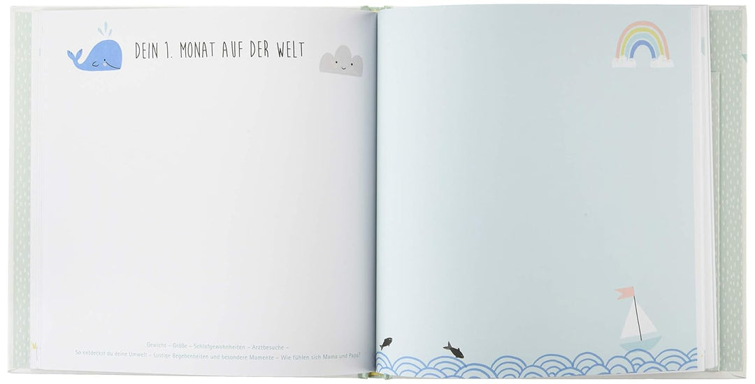 Babyalbum - Unser Baby (Alben & Geschenke fürs Baby), Gebundenes Buch