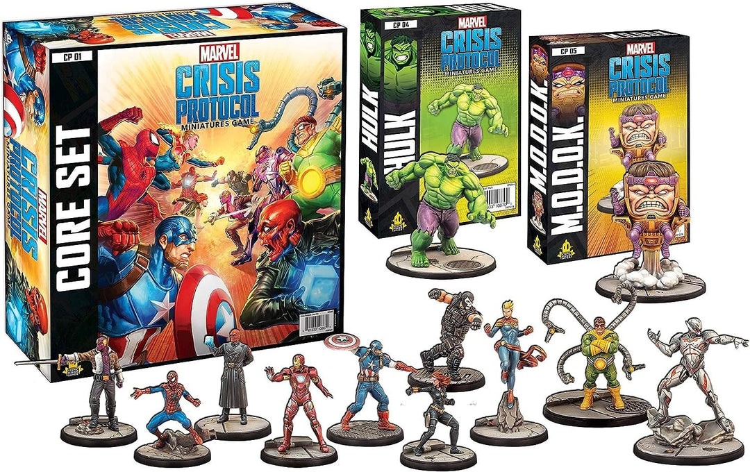 Atomic Mass Games , Marvel Crisis Protocol: Character Pack: Gamora and Nebula, Miniatures Game, Ages