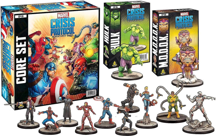 Atomic Mass Games , Marvel Crisis Protocol: Character Pack: Gamora and Nebula, Miniatures Game, Ages